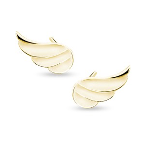 Cercei argint placati cu aur galben aripi DiAmanti Z1679EG-DIA (Argint 925‰ 1,5 g.) Cercei argint placati cu aur galben aripi DiAmanti Z1679EG-DIA (Argint 925‰ 1,5 g.)